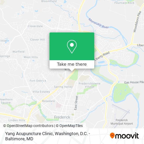 Yang Acupuncture Clinic map