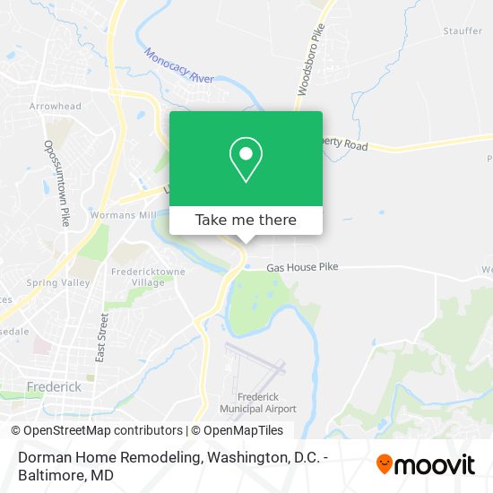 Dorman Home Remodeling map