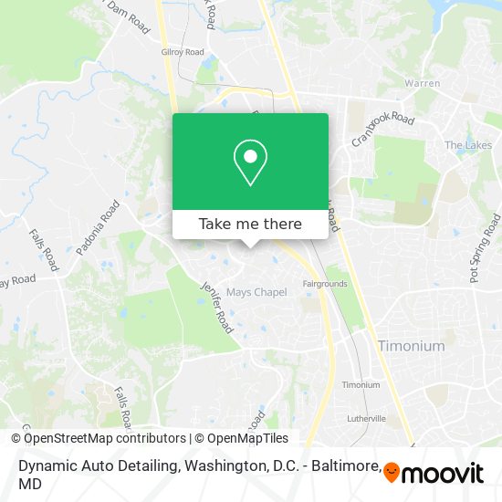 Dynamic Auto Detailing map