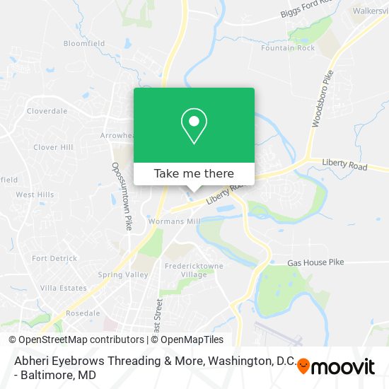 Abheri Eyebrows Threading & More map