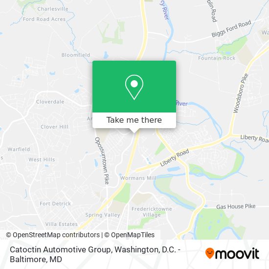 Catoctin Automotive Group map