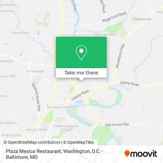 Plaza Mexico Restaurant map