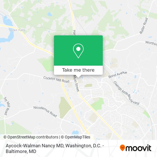 Aycock-Walman Nancy MD map