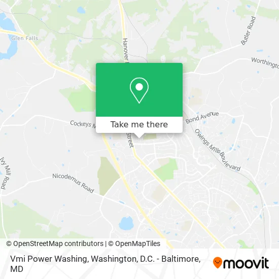 Vmi Power Washing map