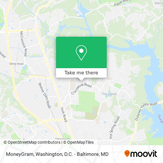 MoneyGram map