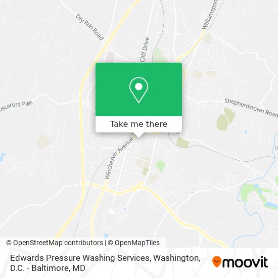 Edwards Pressure Washing Services map