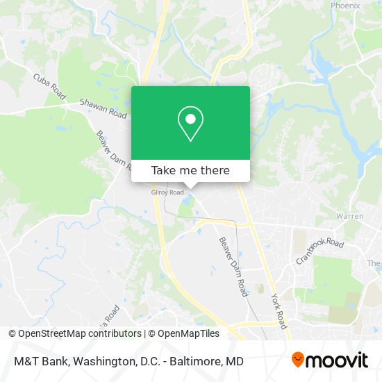 M&T Bank map