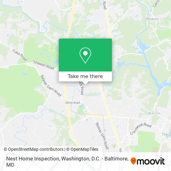 Nest Home Inspection map