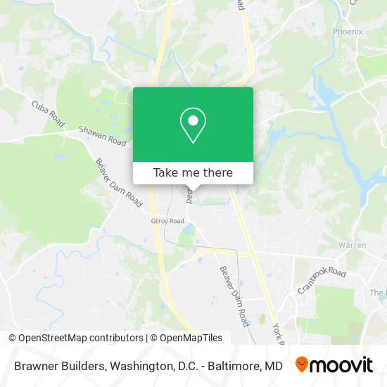 Brawner Builders map