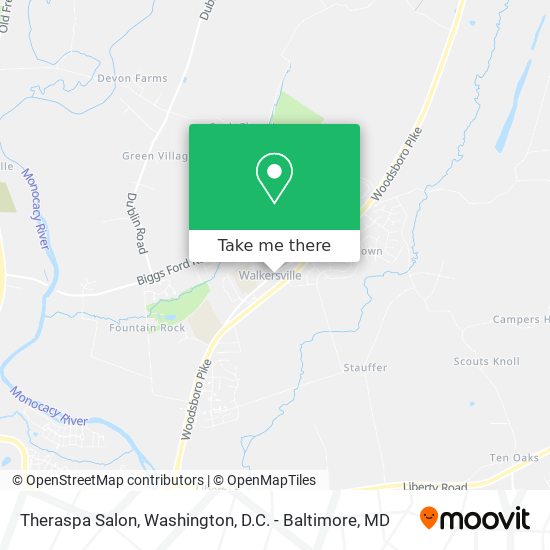 Theraspa Salon map