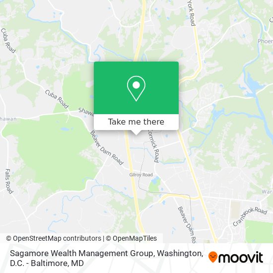 Mapa de Sagamore Wealth Management Group