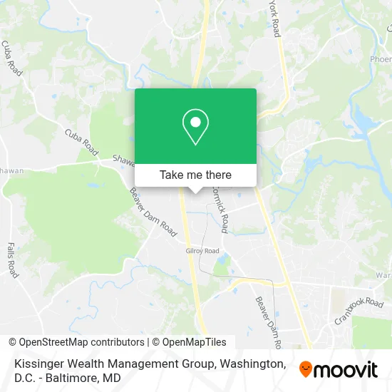 Kissinger Wealth Management Group map