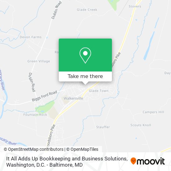 It All Adds Up Bookkeeping and Business Solutions map