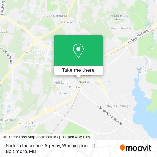 Mapa de Sadera Insurance Agency