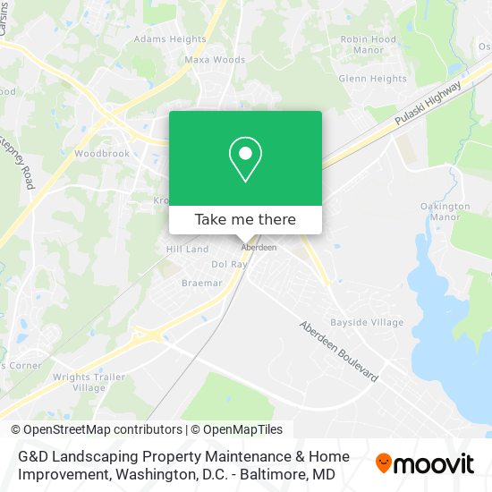 Mapa de G&D Landscaping Property Maintenance & Home Improvement