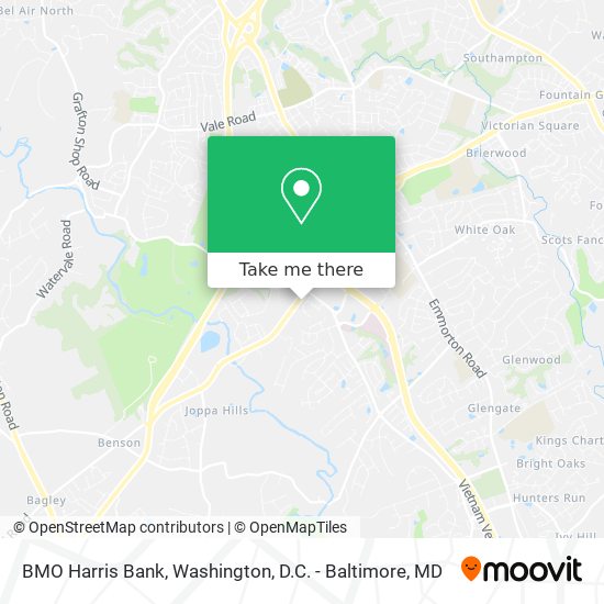 BMO Harris Bank map