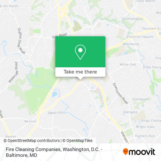 Fire Cleaning Companies map