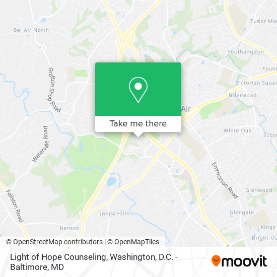 Light of Hope Counseling map