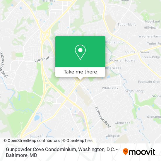 Gunpowder Cove Condominium map