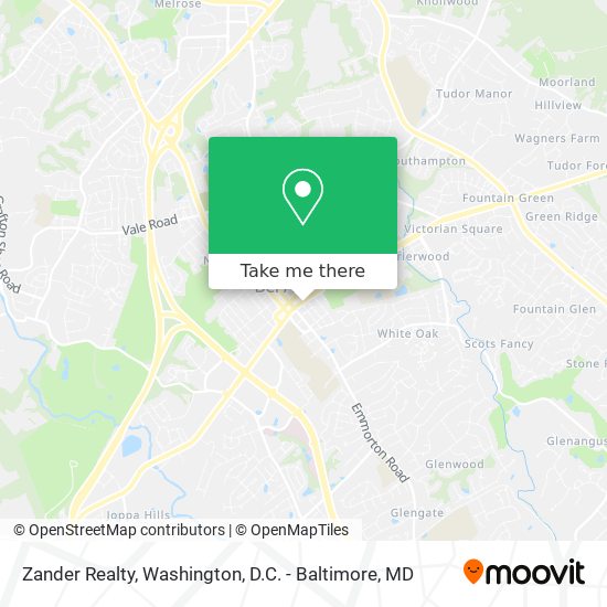 Zander Realty map