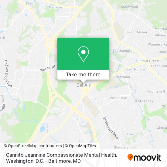 Cannito Jeannine Compassionate Mental Health map