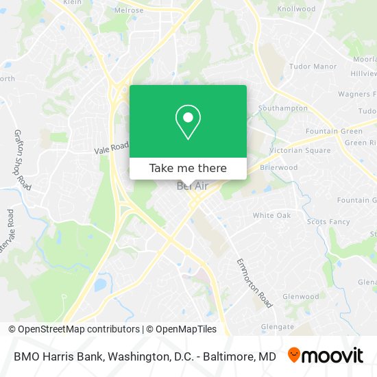 BMO Harris Bank map