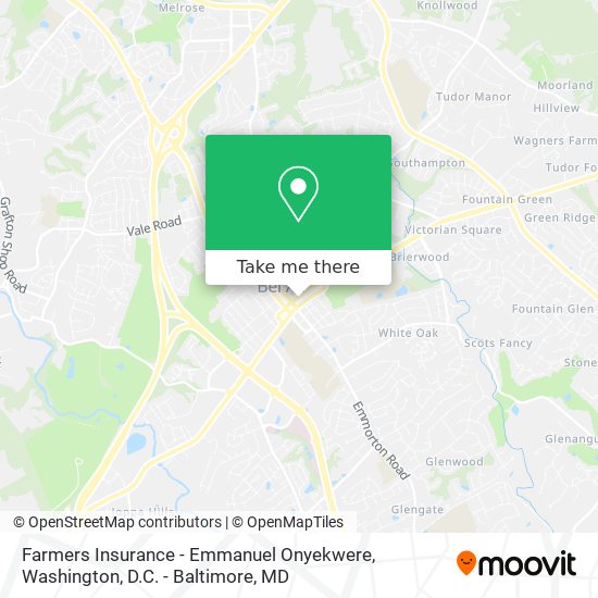 Mapa de Farmers Insurance - Emmanuel Onyekwere