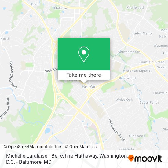 Mapa de Michelle Lafalaise - Berkshire Hathaway