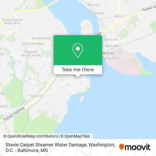 Mapa de Stevie Carpet Steamer Water Damage