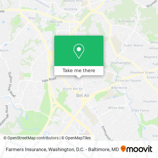 Farmers Insurance map