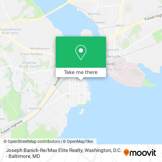 Joseph Banick-Re / Max Elite Realty map