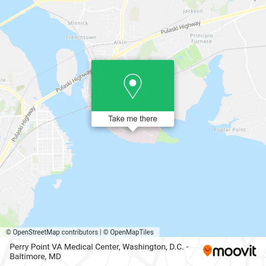 Perry Point VA Medical Center map