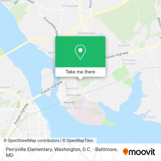 Perryville Elementary map