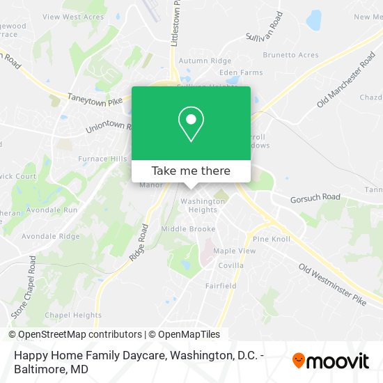 Mapa de Happy Home Family Daycare