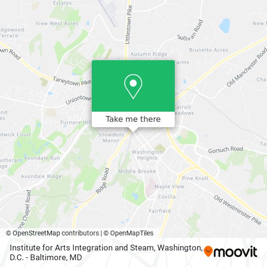 Institute for Arts Integration and Steam map