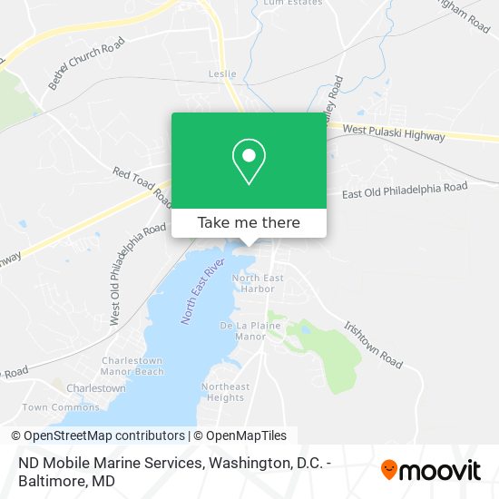 Mapa de ND Mobile Marine Services