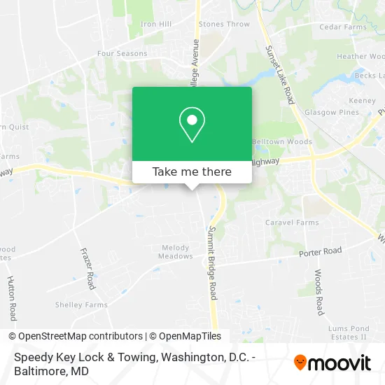 Speedy Key Lock & Towing map