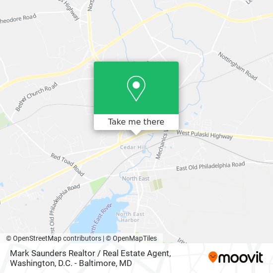Mapa de Mark Saunders Realtor / Real Estate Agent