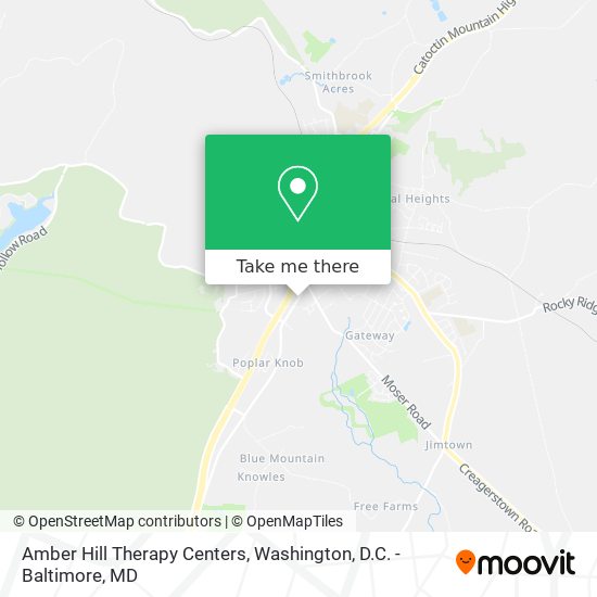 Amber Hill Therapy Centers map