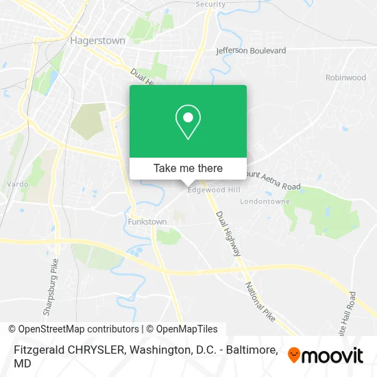 Fitzgerald CHRYSLER map