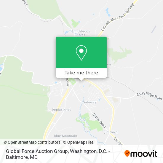 Global Force Auction Group map