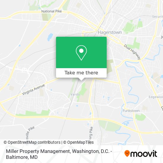 Miller Property Management map