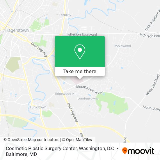Mapa de Cosmetic Plastic Surgery Center