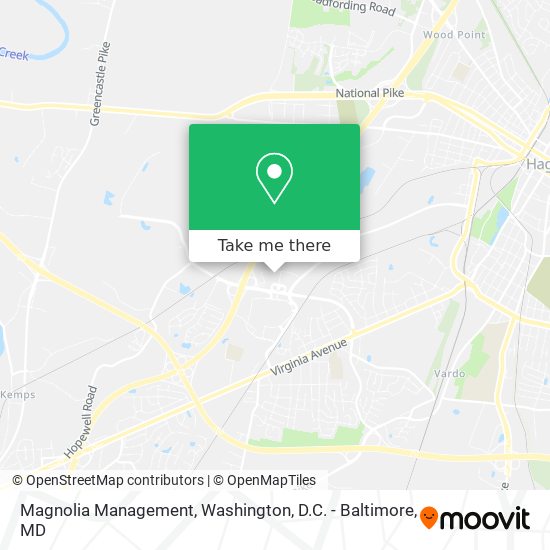 Magnolia Management map