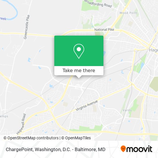 ChargePoint map