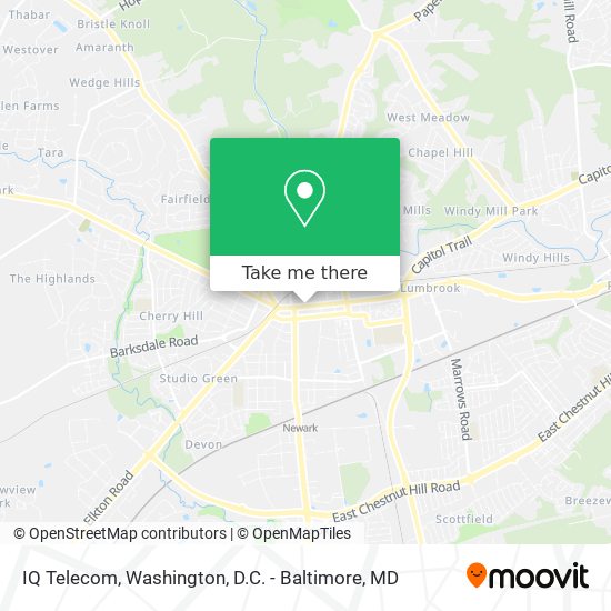 IQ Telecom map
