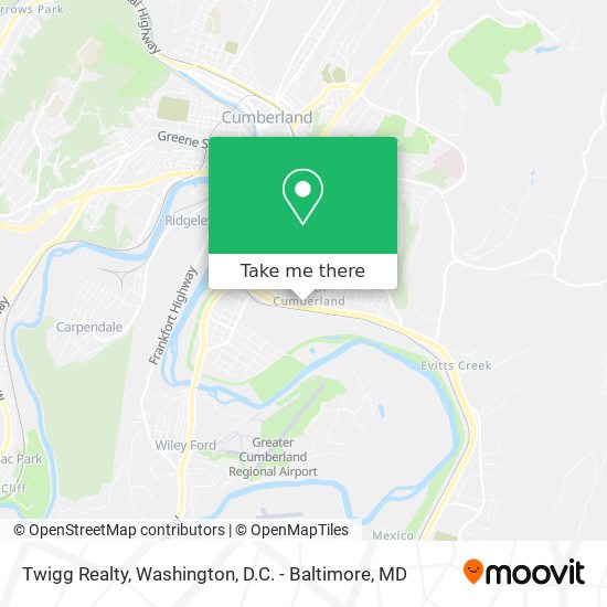 Twigg Realty map