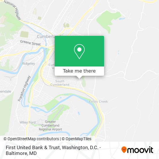 First United Bank & Trust map