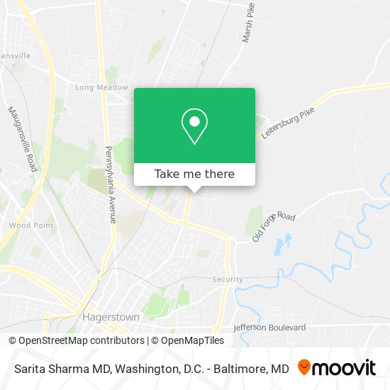 Sarita Sharma MD map