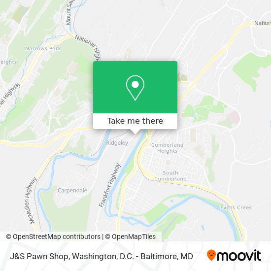 J&S Pawn Shop map